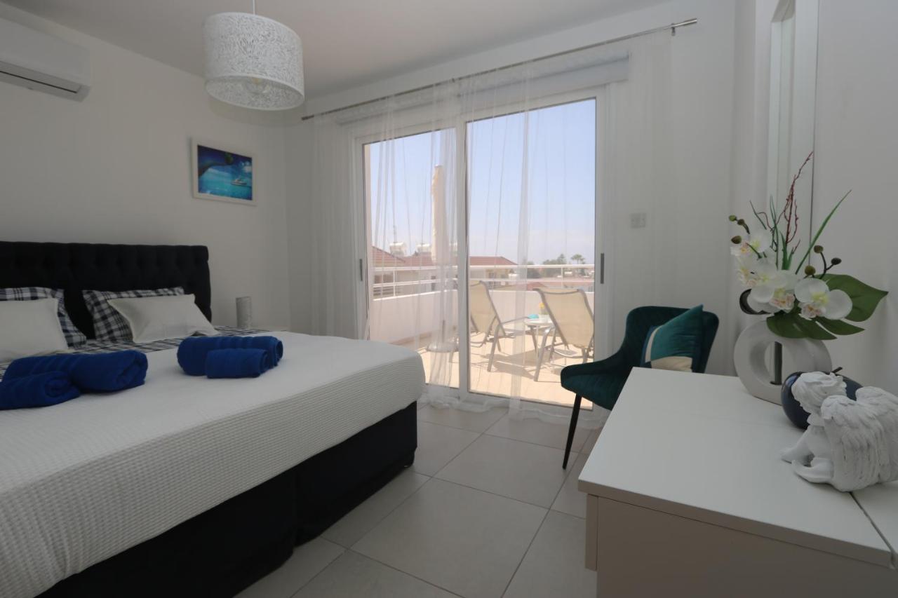 Nissi 3 Amazing Sea View Apartment Aya Napa Dış mekan fotoğraf